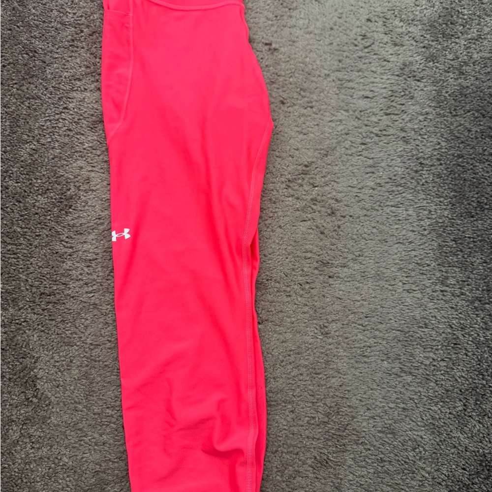 Under Armour women’s ' Bright Pink Leggings